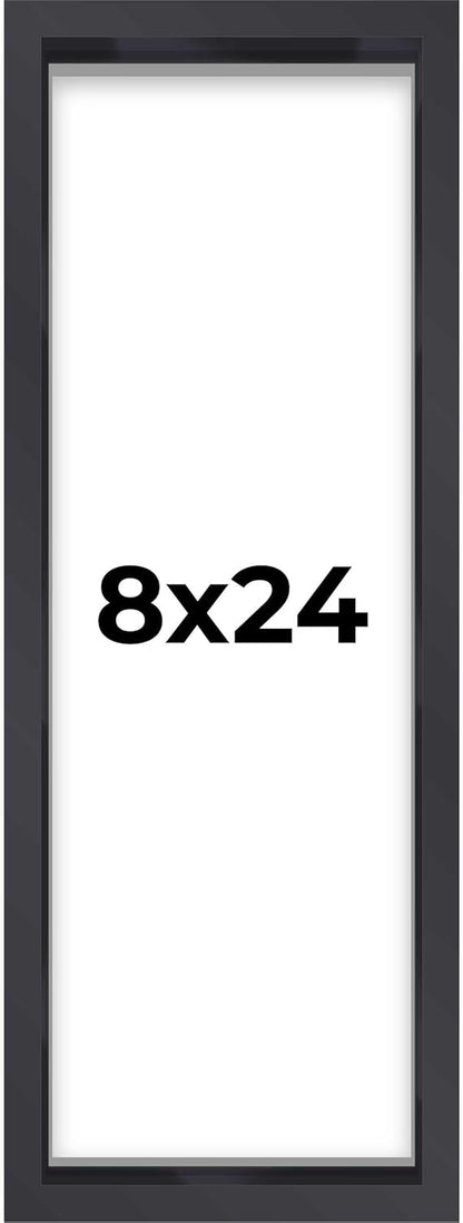 14x14 Shadow Box Black | 3/4" Depth of Usable Space | Solid Wood Pine | Includes UV Resistant Acrylic Plexiglass, Acid-Free Backing & Hanging Hardware | Made to Order in USA - Colors A
