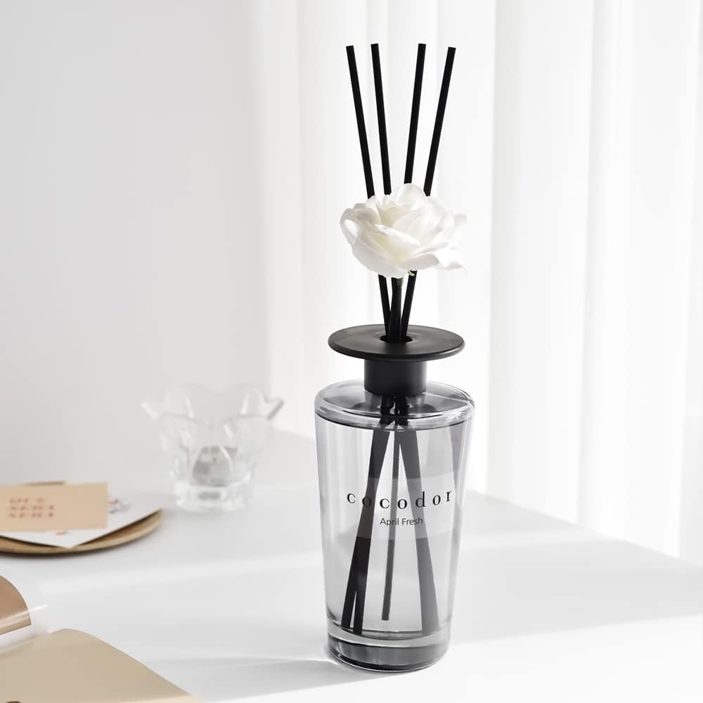 COCODOR Signature Reed Diffuser Set/Refreshing Air / 6.7oz /1 Pack/Home Fragrance Diffuser, Oil Scent Diffuser for Bathroom Shelf Decor