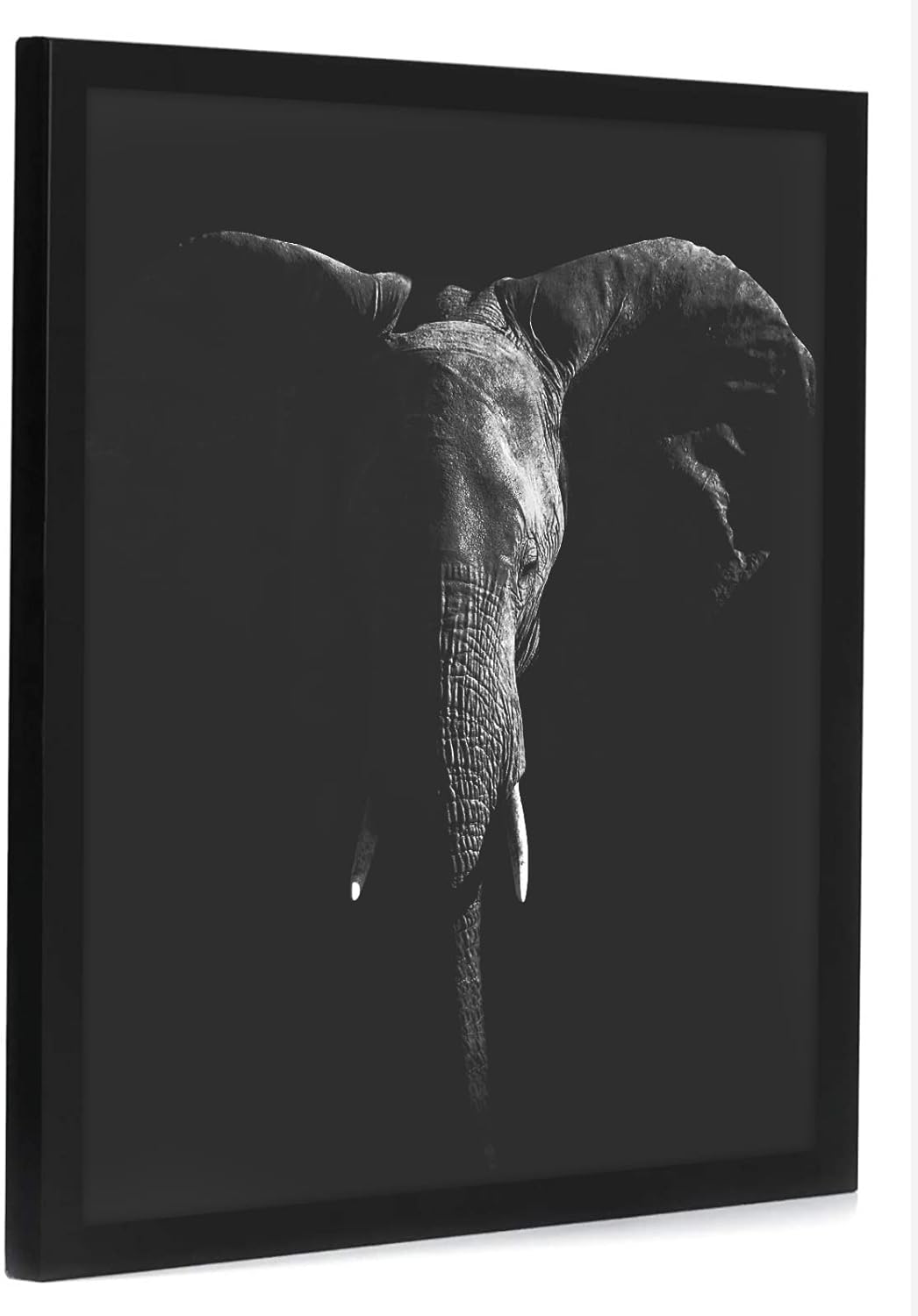 Americanflat 16x20 Picture Frame with Polished Plexiglass - Black Picture Frame - Wide Photo Frames Made of Engineered Wood for Vertical or Horizontal Wall Display - Epic Collection - Black - Colors C