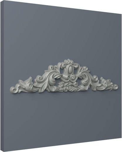 Ekena Millwork 32 1/4"W x 8 7/8"H x 1 5/8"P Legacy Center Onlay