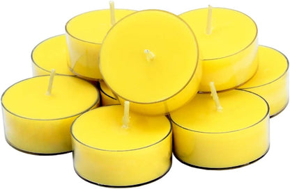 DEYBBY Natural Scented Soy Wax Tealight Candles Bulk, Romantic Rose Aromatherapy Luxury Tea Candle Set of 12-4 Hour Burn Time|Great for Valentine's Day, Birthday