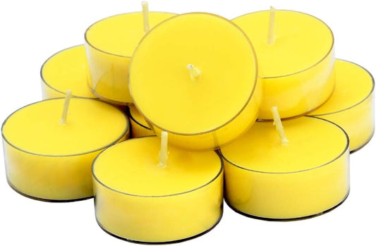 DEYBBY Natural Scented Soy Wax Tealight Candles Bulk, Romantic Rose Aromatherapy Luxury Tea Candle Set of 12-4 Hour Burn Time|Great for Valentine's Day, Birthday