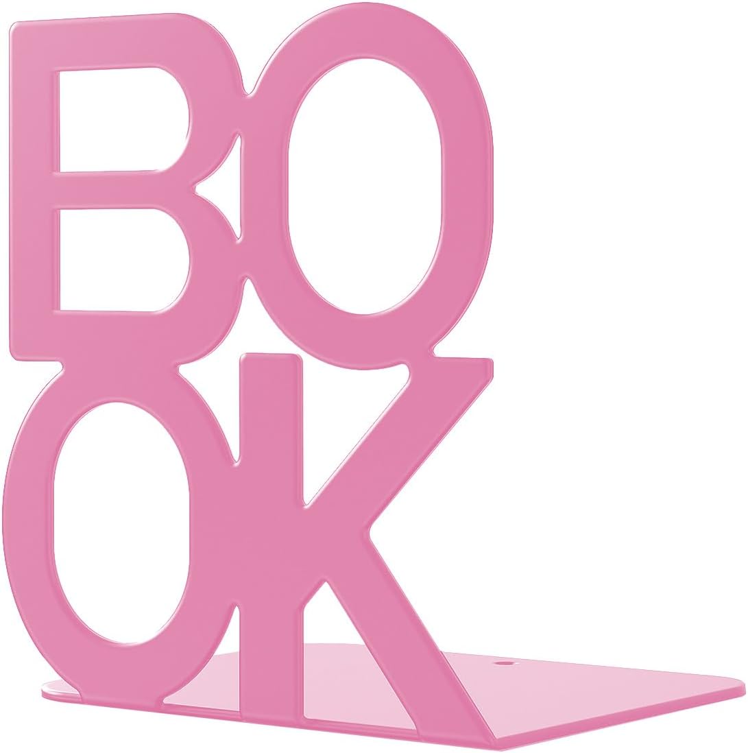 Book Ends,BookEnds Supports for Bookrack Desk,Bookend are Used for Books, Unique Appearance Design,Heavy Duty