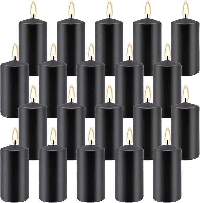 YOROXRG 40 Pack Spell Chime Candles-4 Inch Multi-Colored Taper Candles Sticks-for Home Decor Kitchen Decor Wedding Decoration-10 Colours