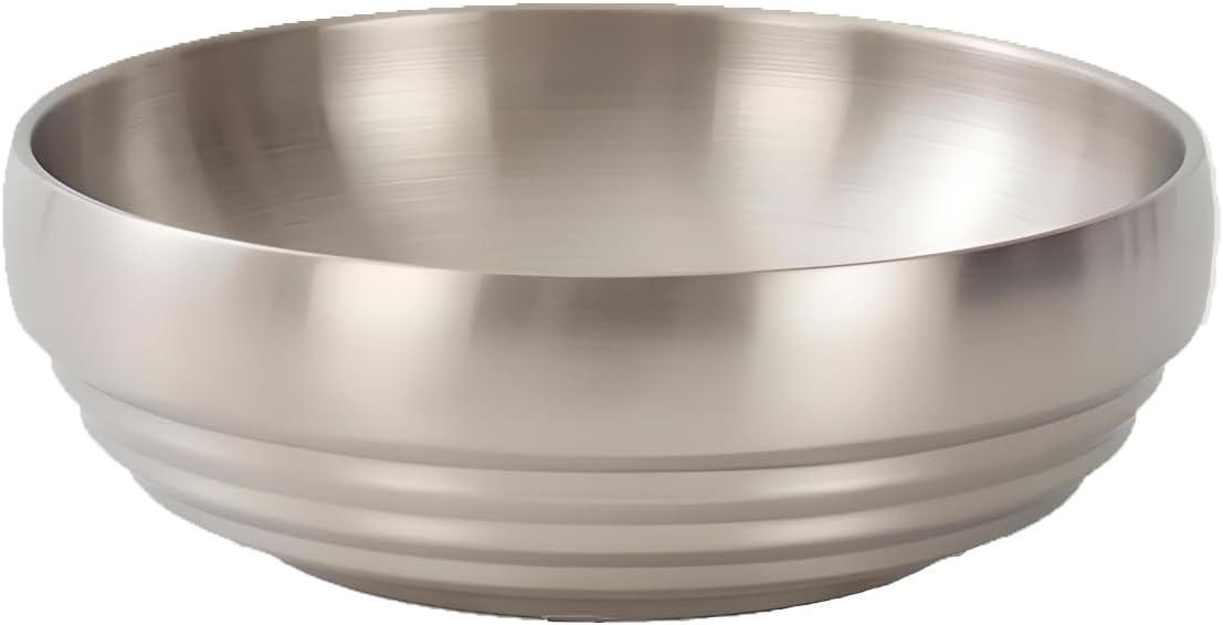 7.4" Gold Decorative Antique Bowl,Key Bowl for Entryway Table,Stainless Steel Fruit Bowl for Kitchen Counter,Modern Stylish Metal Centerpiece Bowl for Home,Dining Table,Shoe rack Decor (Gold)