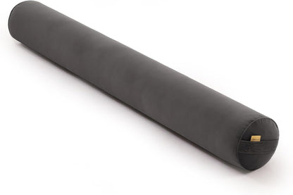 Body Pillow for Adults,Long Round Pillow,Big Cylindrical Pillow,Large Full Bolster Pillows for Side Sleepers (Steel Gray, 47.24"*7.87")