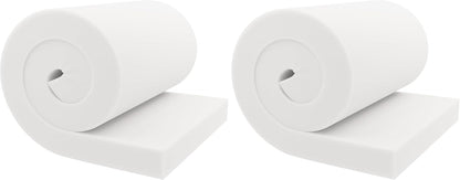 GoTo Foam 1" Height x 24" Width x 72" Length 44ILD (Firm) Upholstery Cushion Made in USA