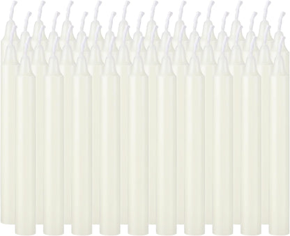 YOROXRG 40 Pack Spell Chime Candles-4 Inch Multi-Colored Taper Candles Sticks-for Home Decor Kitchen Decor Wedding Decoration-10 Colours