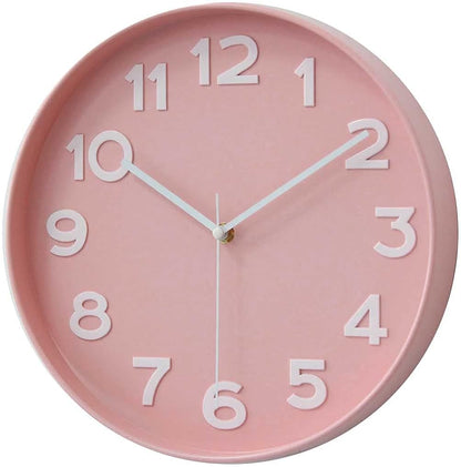HZDHCLH Wall Clocks Battery Operated,12 inch Silent Non Ticking Modern Wall Clock for Living Room Bedroom Kitchen Office Classroom Decor (Olive Green and Gold)