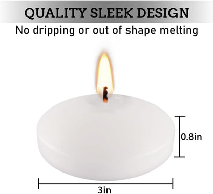 30-Pack 10-Color Taper Candles - 10 Inch Dripless & 10-Hour Burn｜Wedding/Birthday/Home Decor with Premium Wax