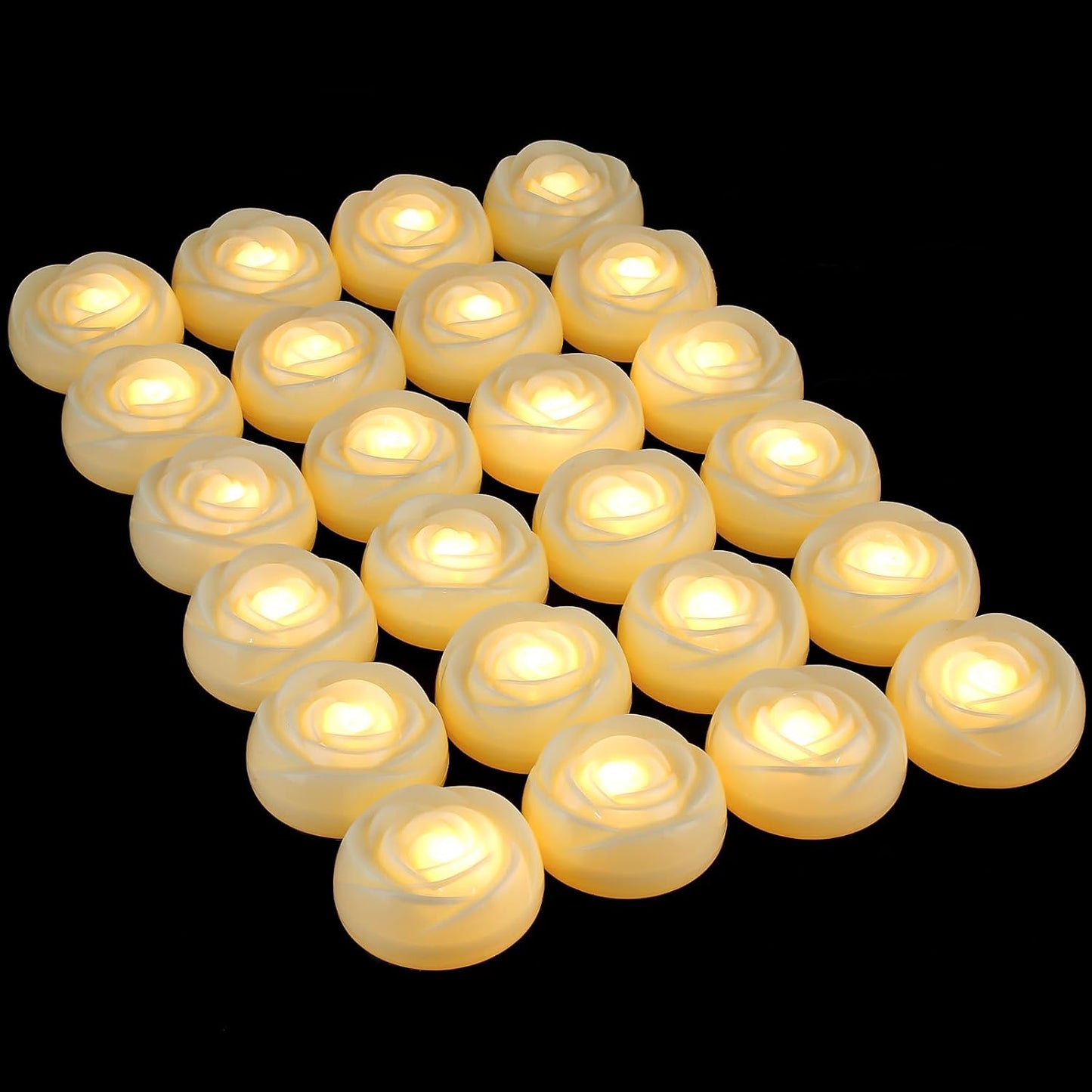 Enido Flameless Candles, Color Changing LED Candles(D: 3" x H: 4" 5" 6") Battery Operated Outdoor Waterpoof Candles Plastic Pack of 9 Flameless Pillar Candles