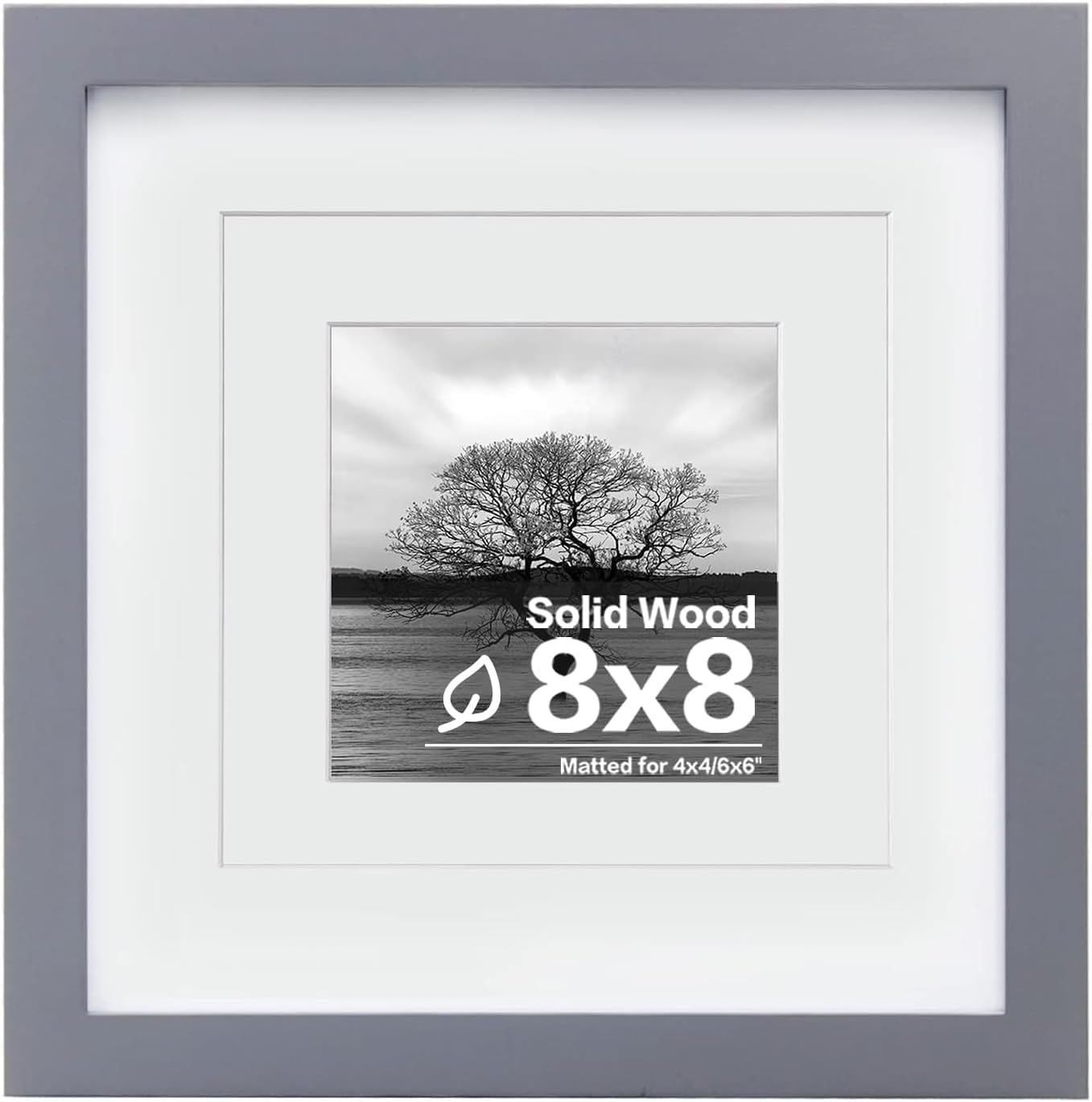 Egofine 12x16 Picture Frame Black, Covered by Plexiglass Made of Solid Wood, Display Pictures 9x12 and 11x14 with Mat or 12x16 Without Mat, for Wall Mounting Photo Frame - Colors B