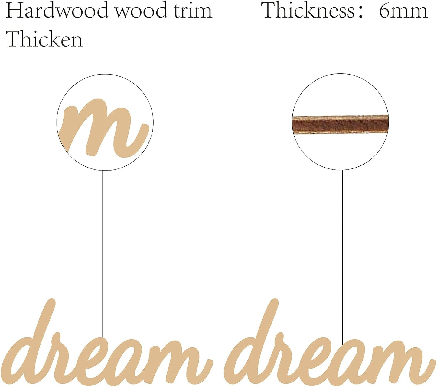 CREATCABIN Welcome Sign Welcome Wood Cutout Wooden Wall Decor Letters Laser Cut Art Unfinished Rustic Decorative DIY for Front Door Home Gallery Porch Coffee Bar Wreath Gift 11.8 x 2.4 Inch