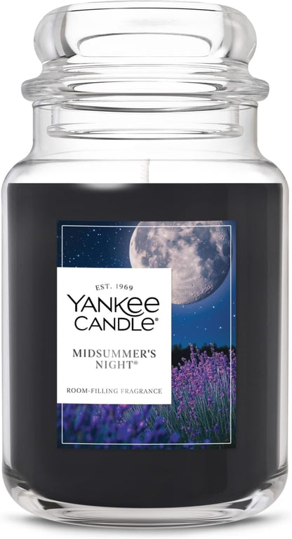 Yankee Candle Ocean Air Scented Candle, 22oz Large Jar with up to 150 Hour Burn Time, Giftable
