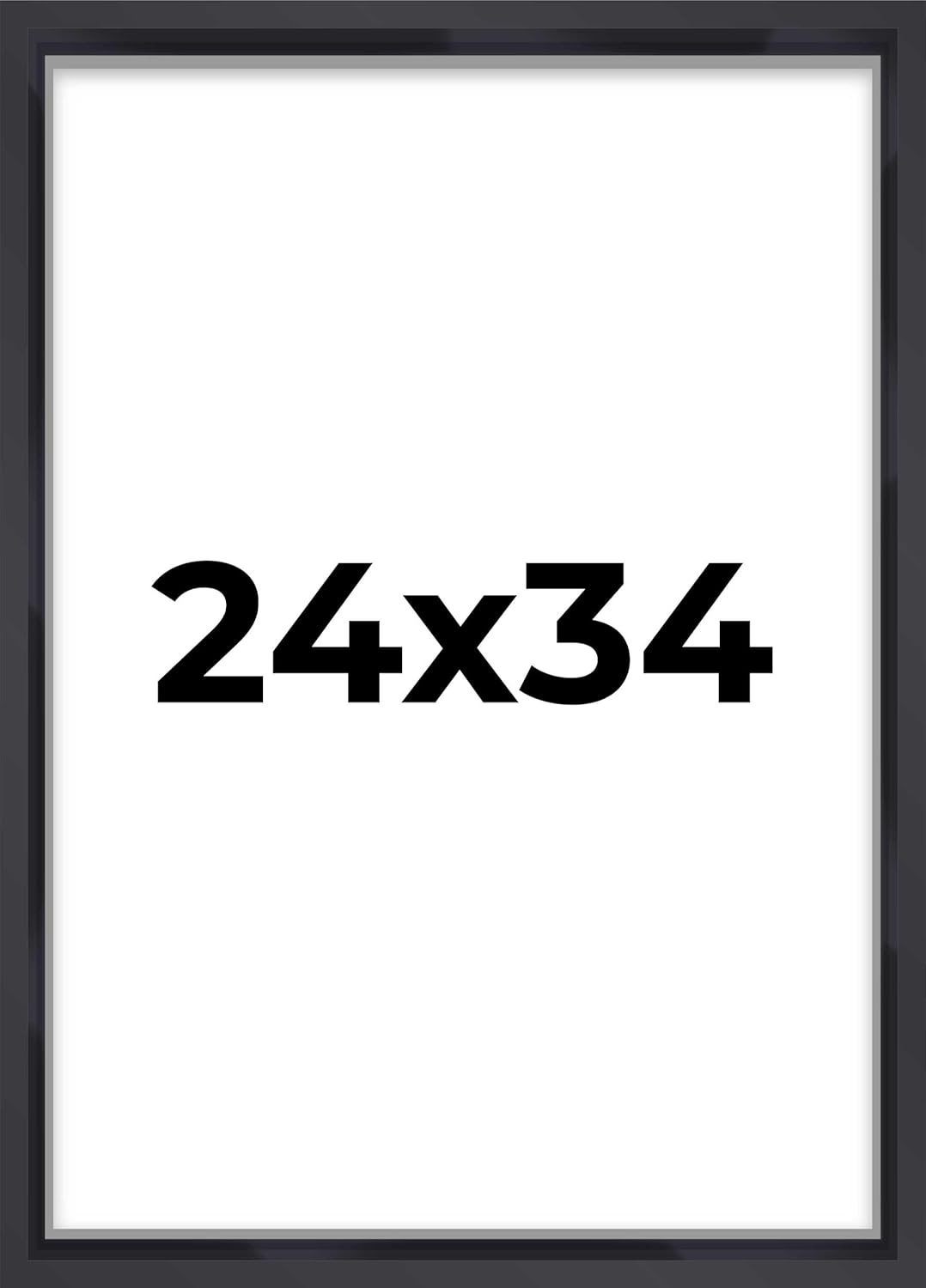 14x14 Shadow Box Black | 3/4" Depth of Usable Space | Solid Wood Pine | Includes UV Resistant Acrylic Plexiglass, Acid-Free Backing & Hanging Hardware | Made to Order in USA - Colors A