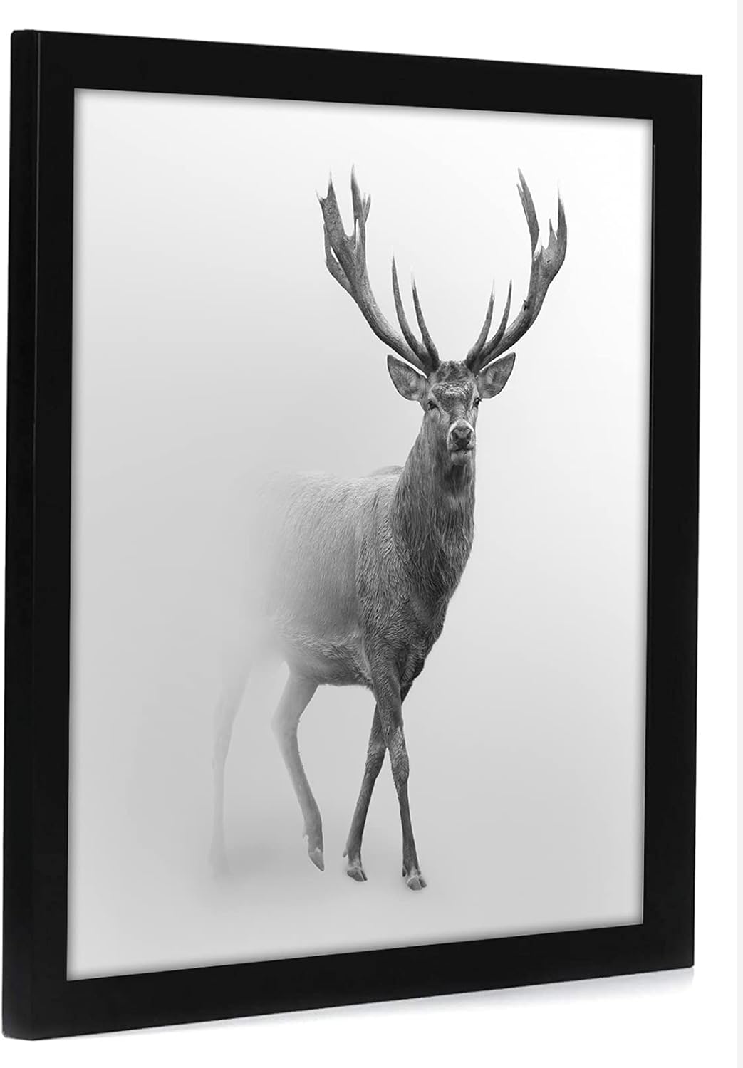 Americanflat 16x20 Picture Frame with Polished Plexiglass - Black Picture Frame - Wide Photo Frames Made of Engineered Wood for Vertical or Horizontal Wall Display - Epic Collection - Black - Colors C