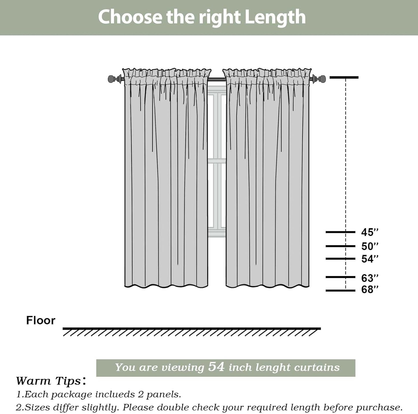 OWENIE Sheer Curtains 84 inches Long 2 Panels Set for Living Room/Bedroom, Rod Pocket Voile Sheer Panel Drapes, White, 2pcs, Each 42" W x 84" L - Colors B