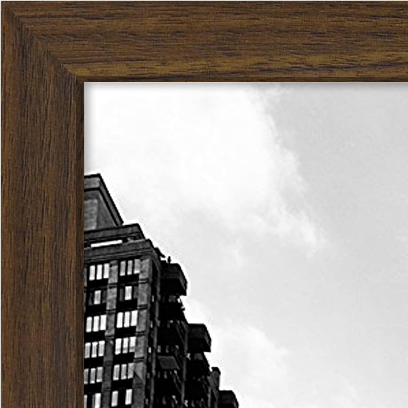 Americanflat 12x18 Poster Frame with Shatter-Resistant Glass - Signature Collection - Gallery-Style Frames Made of Engineered Wood - Photo Frame for Wall Display - Black - Colors C