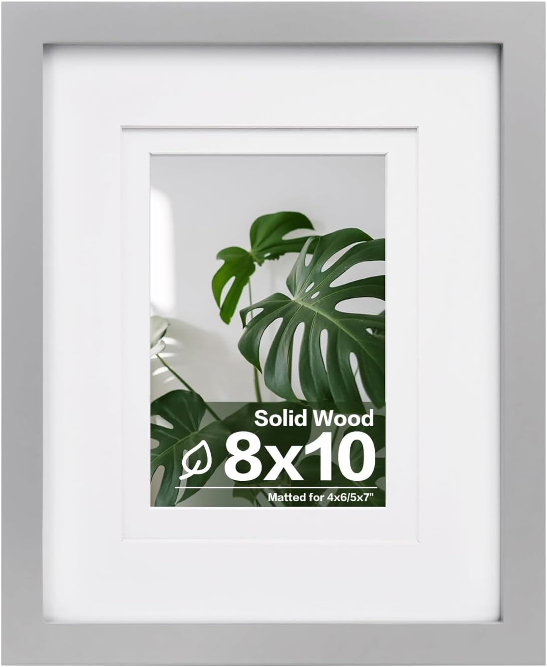 Egofine 12x16 Picture Frame Black, Covered by Plexiglass Made of Solid Wood, Display Pictures 9x12 and 11x14 with Mat or 12x16 Without Mat, for Wall Mounting Photo Frame - Colors A