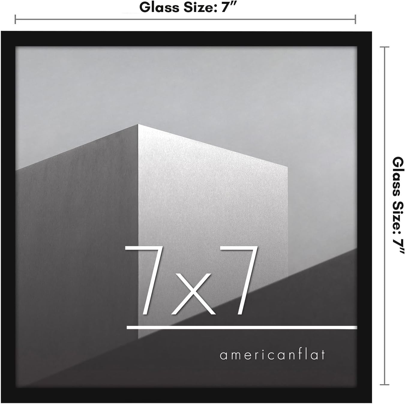 Americanflat 24x36 Poster Frame with Polished Plexiglass - Streamline Collection - Thin Border Picture Frame for Wall Display - Hanging Hardware Included - Black - Colors D