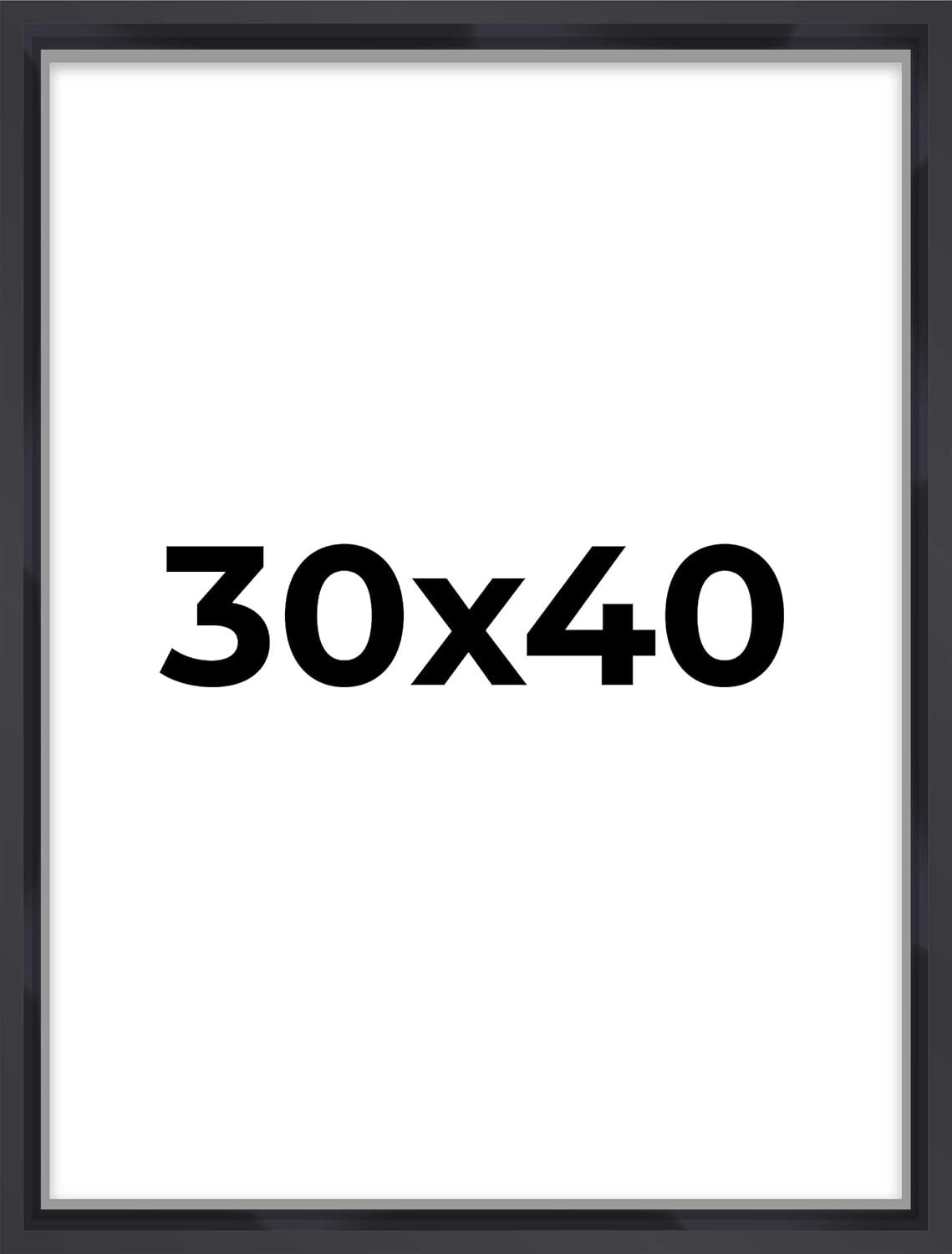 14x14 Shadow Box Black | 3/4" Depth of Usable Space | Solid Wood Pine | Includes UV Resistant Acrylic Plexiglass, Acid-Free Backing & Hanging Hardware | Made to Order in USA - Colors D