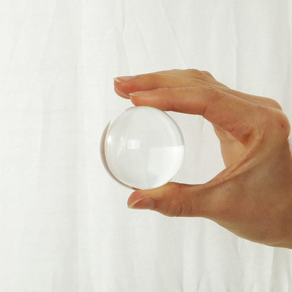 LONGWIN 50mm(2 inch) K9 Photography Solid Crystal Glass Ball Sphere with Free Stand Suncatcher (Clear)