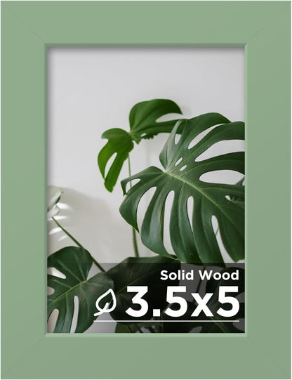 Egofine 12x16 Picture Frame Black, Covered by Plexiglass Made of Solid Wood, Display Pictures 9x12 and 11x14 with Mat or 12x16 Without Mat, for Wall Mounting Photo Frame - Colors A