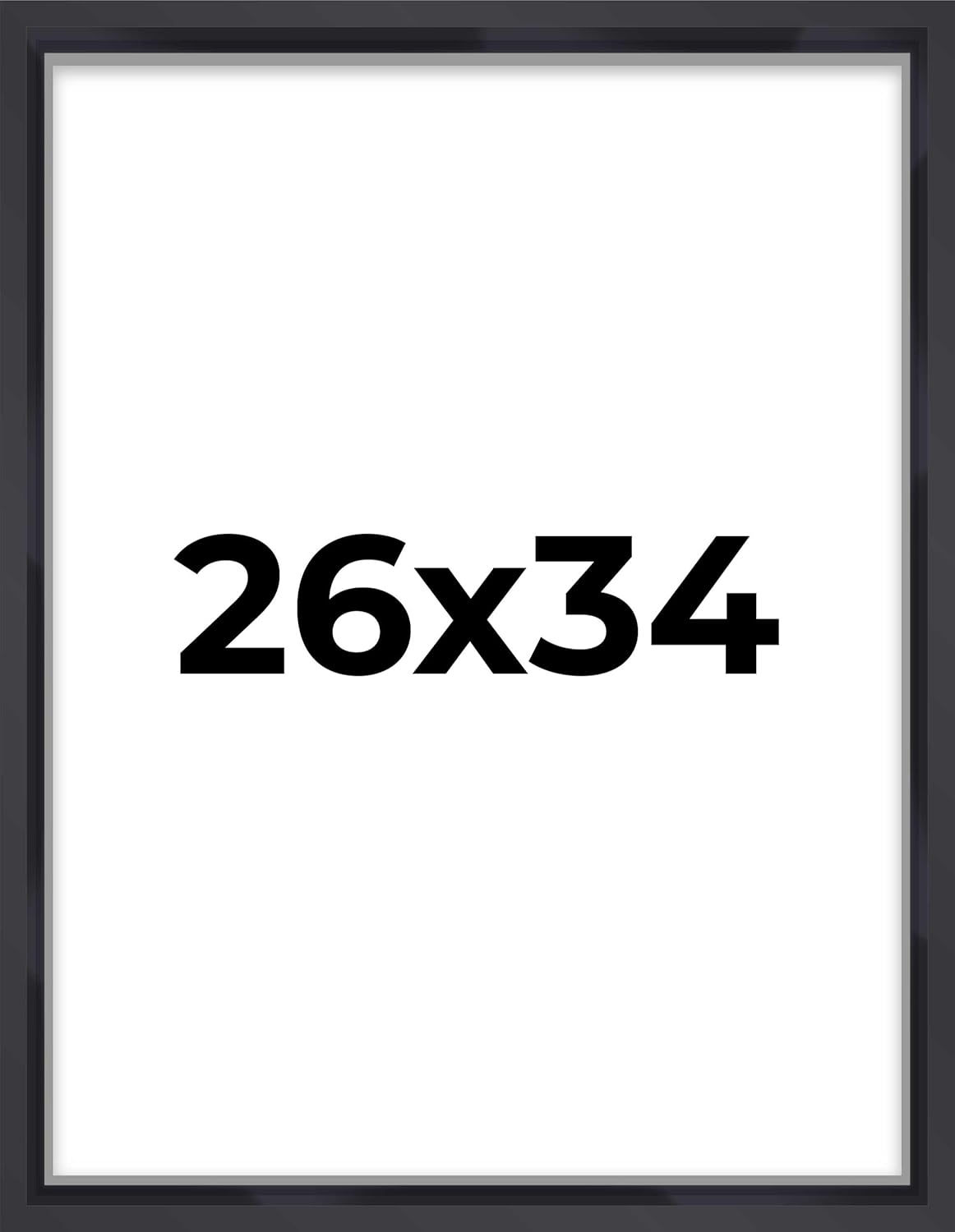 14x14 Shadow Box Black | 3/4" Depth of Usable Space | Solid Wood Pine | Includes UV Resistant Acrylic Plexiglass, Acid-Free Backing & Hanging Hardware | Made to Order in USA - Colors C