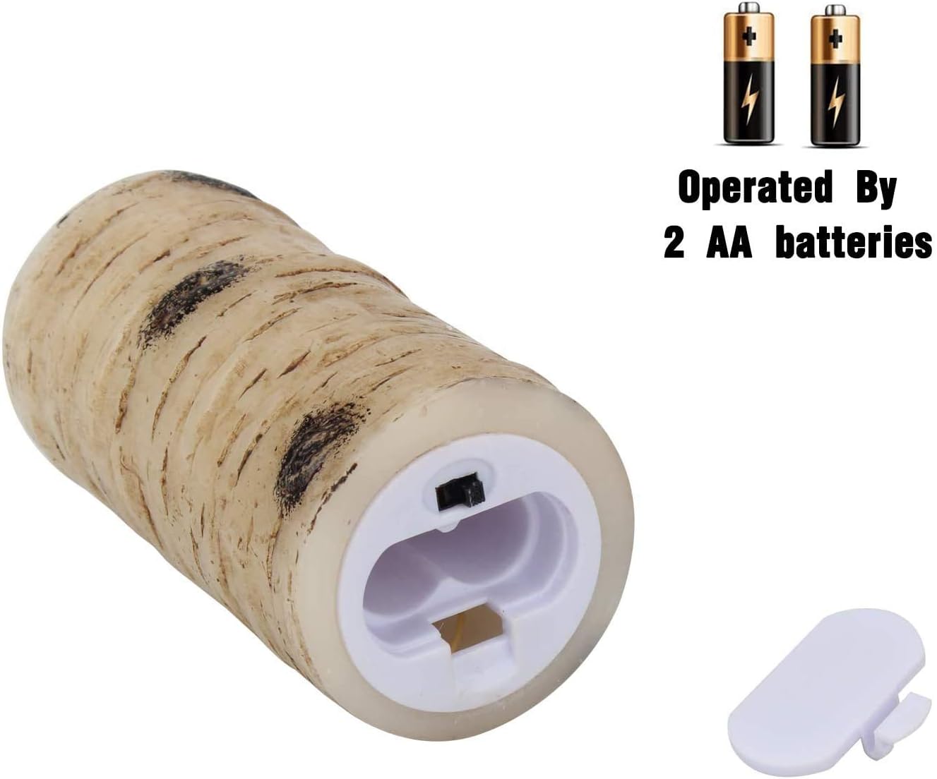 Enpornk Set of 24 Flameless Led Battery Opeated (D2.2'' x H4''5''6'') Waterproof Outdoor Indoor Candles with 10-Key Remotes and Cycling 24 Hours Timer