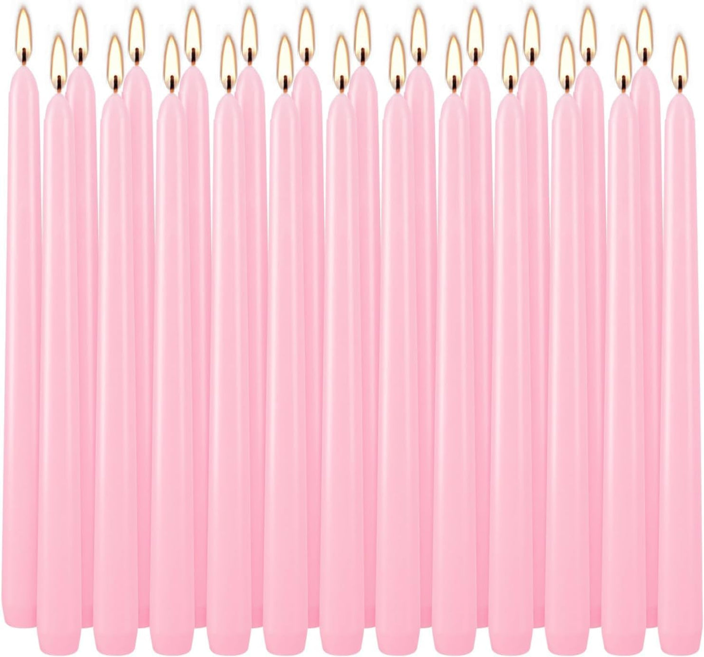 YOROXRG 40 Pack Spell Chime Candles-4 Inch Multi-Colored Taper Candles Sticks-for Home Decor Kitchen Decor Wedding Decoration-10 Colours
