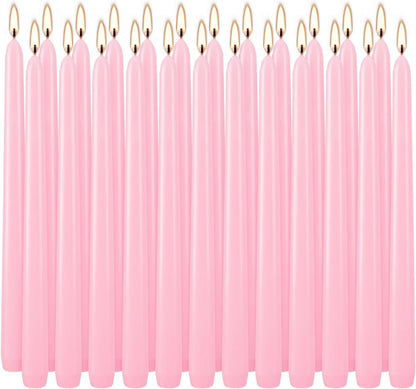 YOROXRG 40 Pack Spell Chime Candles-4 Inch Multi-Colored Taper Candles Sticks-for Home Decor Kitchen Decor Wedding Decoration-10 Colours