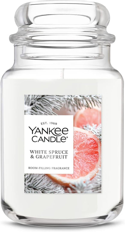 Yankee Candle Ocean Air Scented Candle, 22oz Large Jar with up to 150 Hour Burn Time, Giftable