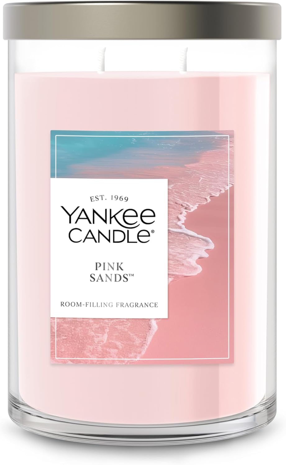 Yankee Candle Large Tumbler Scented Candle with up to 80 Hour Burn Time, Premium Plant Wax Blend for Consistent Burn, 20 oz Tumbler Candle with Room Filling Fragrance, Midsummer's Night