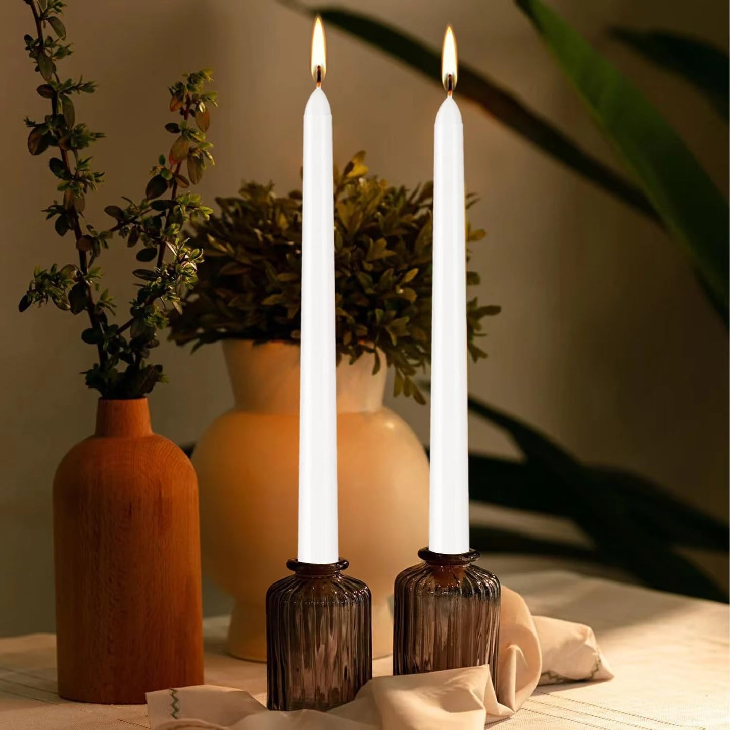 YOROXRG 40 Pack Spell Chime Candles-4 Inch Multi-Colored Taper Candles Sticks-for Home Decor Kitchen Decor Wedding Decoration-10 Colours