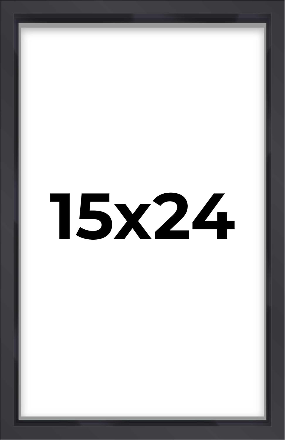 14x14 Shadow Box Black | 3/4" Depth of Usable Space | Solid Wood Pine | Includes UV Resistant Acrylic Plexiglass, Acid-Free Backing & Hanging Hardware | Made to Order in USA - Colors F