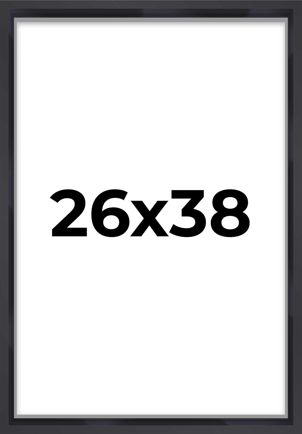 14x14 Shadow Box Black | 3/4" Depth of Usable Space | Solid Wood Pine | Includes UV Resistant Acrylic Plexiglass, Acid-Free Backing & Hanging Hardware | Made to Order in USA - Colors F