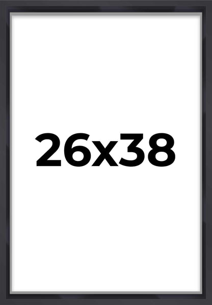 14x14 Shadow Box Black | 3/4" Depth of Usable Space | Solid Wood Pine | Includes UV Resistant Acrylic Plexiglass, Acid-Free Backing & Hanging Hardware | Made to Order in USA - Colors F