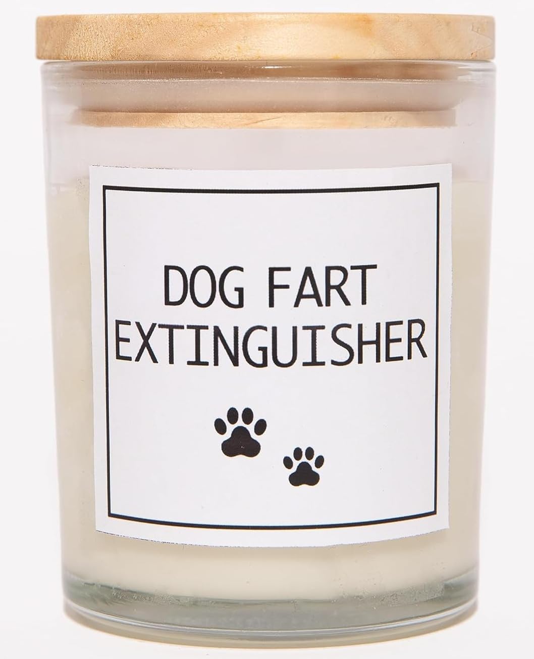 Pug Gifts & Decor, Dog Mom Gifts for Women, Dog Farts Candle, Pet Friendly Lavender Scented Candle