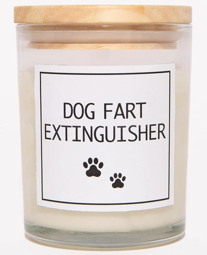Pug Gifts & Decor, Dog Mom Gifts for Women, Dog Farts Candle, Pet Friendly Lavender Scented Candle
