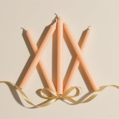 12-Pack Olive Green Taper Candles, 10 Inch Unscented Dripless Candlesticks, Long-Lasting Burn Time of 7-8 Hours, Perfect for Christmas Home Décor Spring and St. Patrick's Day