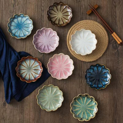 JAMEND CLXP Lotus Leaf Shape Decorative Ring Tray, Small Key Bowl, Ceramic Trinket Tray Jewelry Dish Organizing Necklace Earrings, Home Decoration for Mom Best Friend Sister, Pink.
