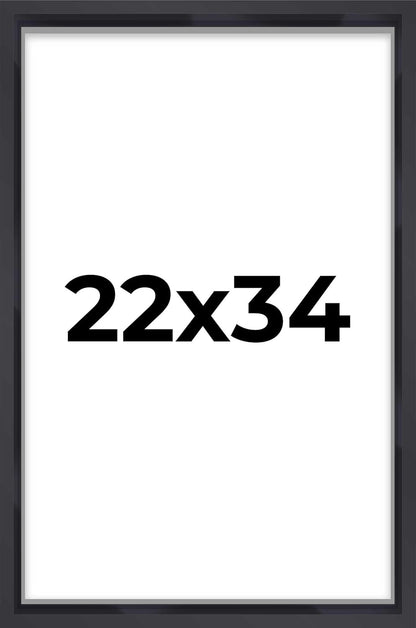 14x14 Shadow Box Black | 3/4" Depth of Usable Space | Solid Wood Pine | Includes UV Resistant Acrylic Plexiglass, Acid-Free Backing & Hanging Hardware | Made to Order in USA - Colors E