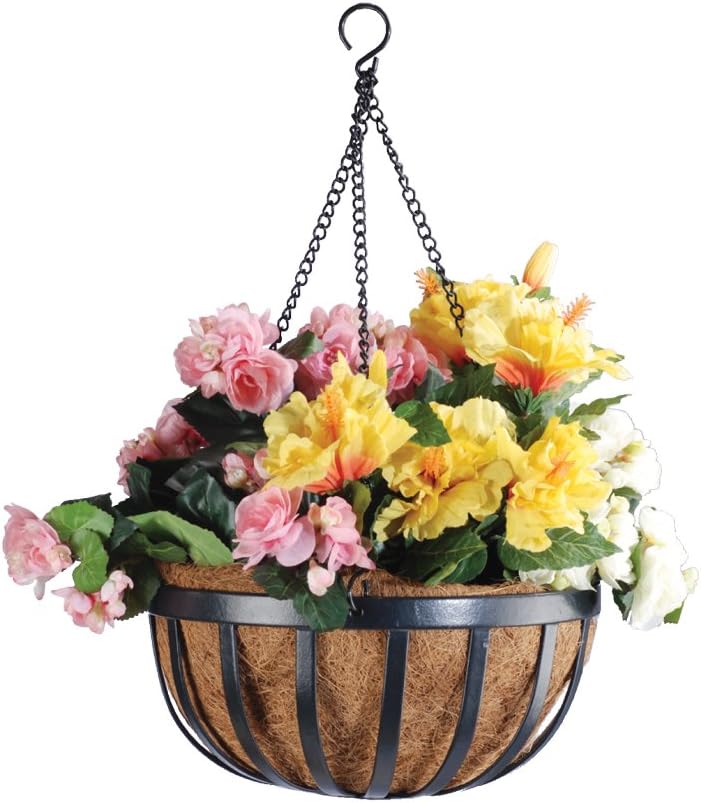 Arcadia Garden Products 1592 Solstice Series Coconut Hanging Basket 16-Inch