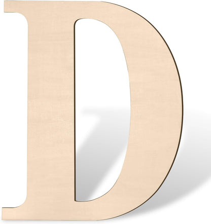 17 inch Large Wooden Sign & for Wall Decor, Big Wood Symbol &, Giant Paintable Blank Wooden Shapes for Crafts, Unfinished Wood Cutouts for Birthday Party, Rustic Wedding, Christmas Decor, Baby Shower
