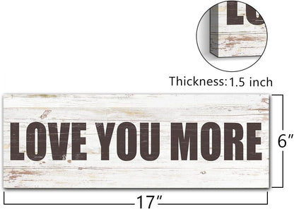 Quotes Wall Decor Enjoy the Little Things Sign Family Wall Signs Canvas Prints Rustic Wooden Wall Art Wood Pictures for Living Room Bedroom Office Home Decor, 6 X 17 Inch Framed