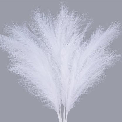 ZIFTY 7-Pcs 38"/3.1FT Faux Pampas Grass Large Tall Fluffy Artificial Fake Flower Bedroom Decor Boho Decor Bulrush Reed Grass for Vase Filler Farmhouse Home Wedding Decor (Beige Mixed)