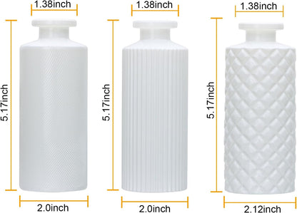 Glass Bud Vase Set of 32 pcs,Bud Vases in Bulk,Small Vases for Centerpieces, Mini Flower Vase Bulk for Rustic Wedding Home Table Decorations