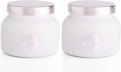 Capri Blue Volcano Scented Candles - Luxury Glass Jar Candles for Home Scented with Tropical Fruit & Sugared Citrus - Soy Wax Blend - Blue Color (19 oz)