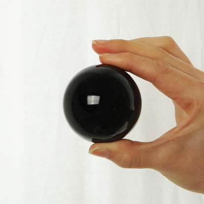 LONGWIN 50mm(2 inch) K9 Photography Solid Crystal Glass Ball Sphere with Free Stand Suncatcher (Clear)