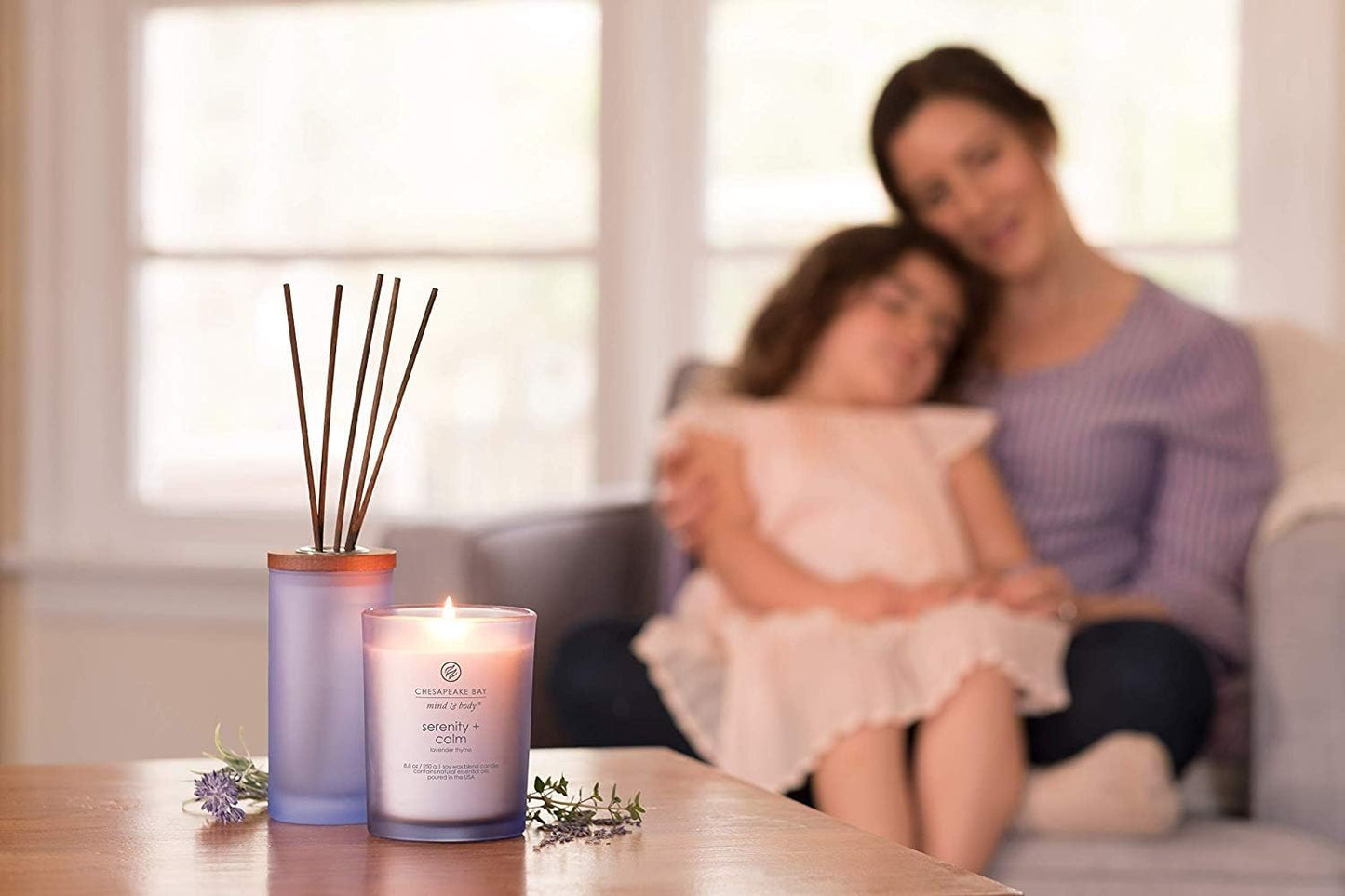 Chesapeake Bay Candle PT40886 Scented Candle Awaken + Invigorate (Lemongrass Eucalyptus) Medium Green Home Décor